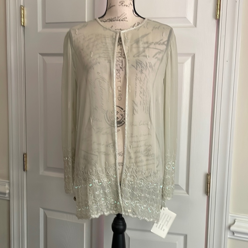 Laurence Kazar NWT cardigan -18-